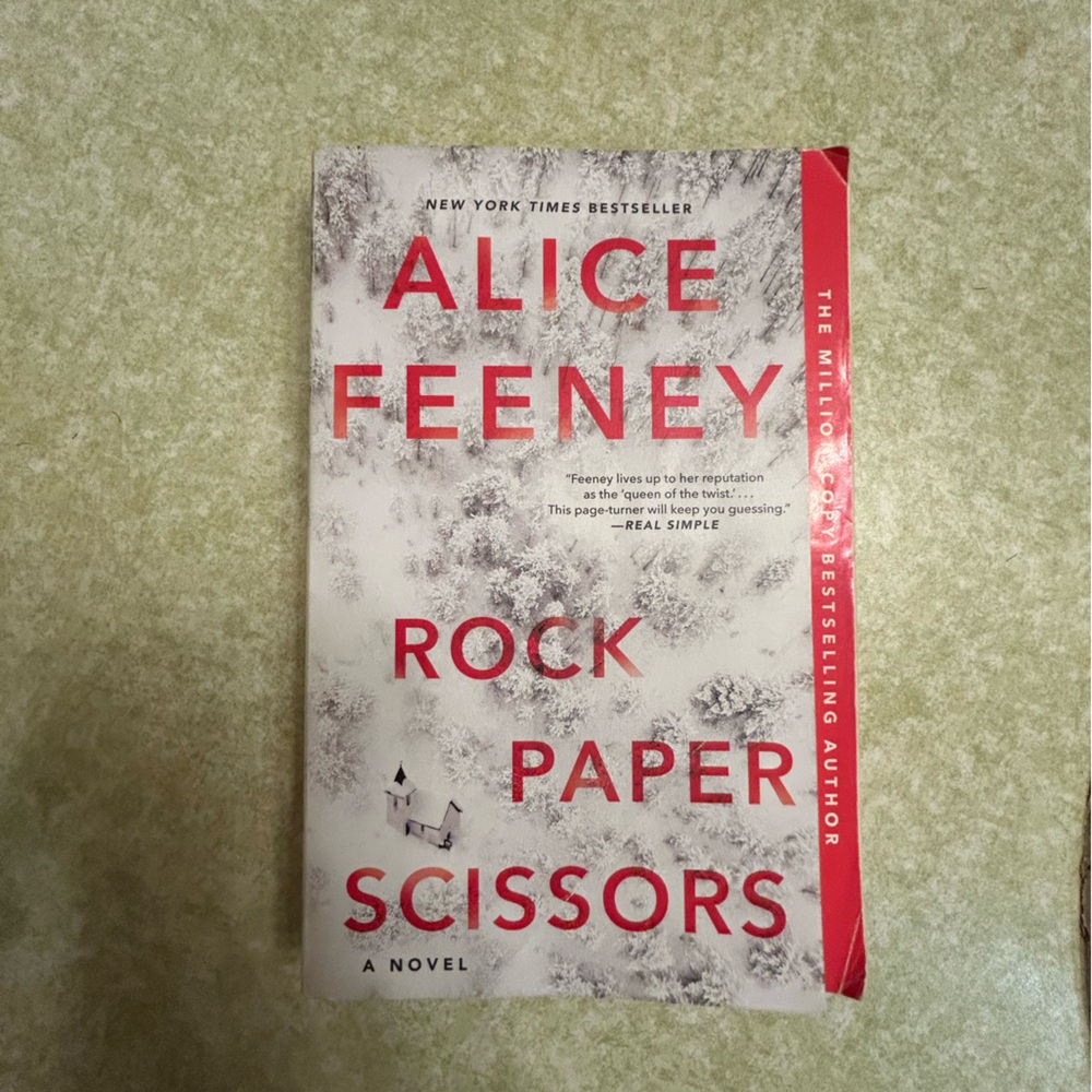 Rock paper scissors by Alice Feeney